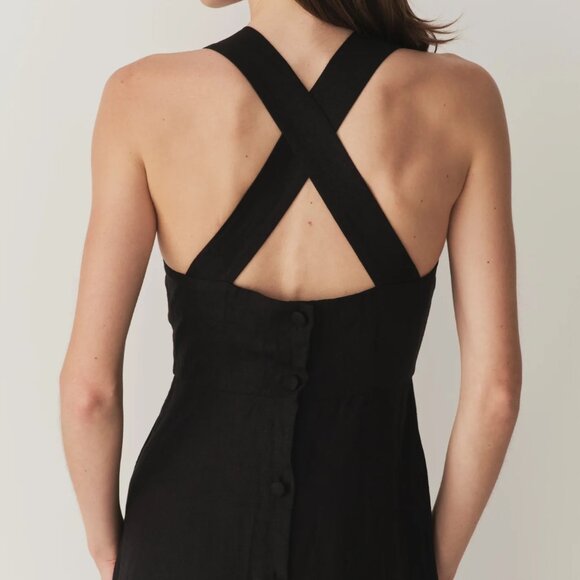 Doen Colbie Dress in Black sz M NWT - Picture 6 of 15